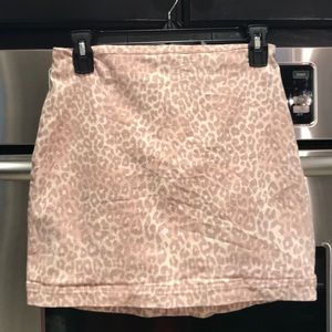 Wild Fable Cheetah Print Mini Skirt
